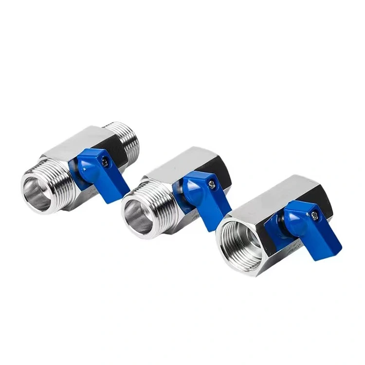 Спецыяльны шаравой міні-кран для вентыляцыі і кандыцыянавання газу